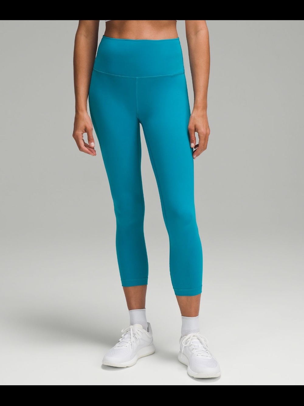 lululemon athletica High-Rise 7/8 Leggings in Dusty Blue - Picture 3 of 7